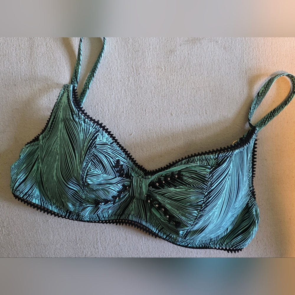 Vintage Betsey Johnson Swim Top